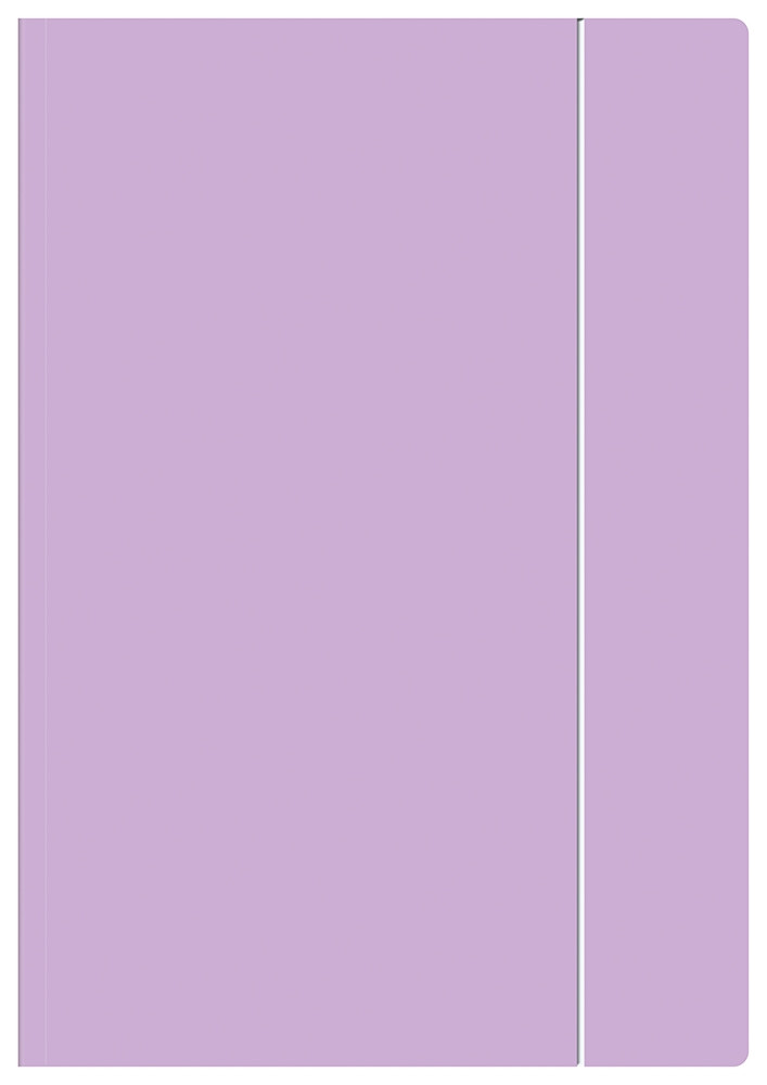 Teczka z gumką A4+ Pastel Interdruk